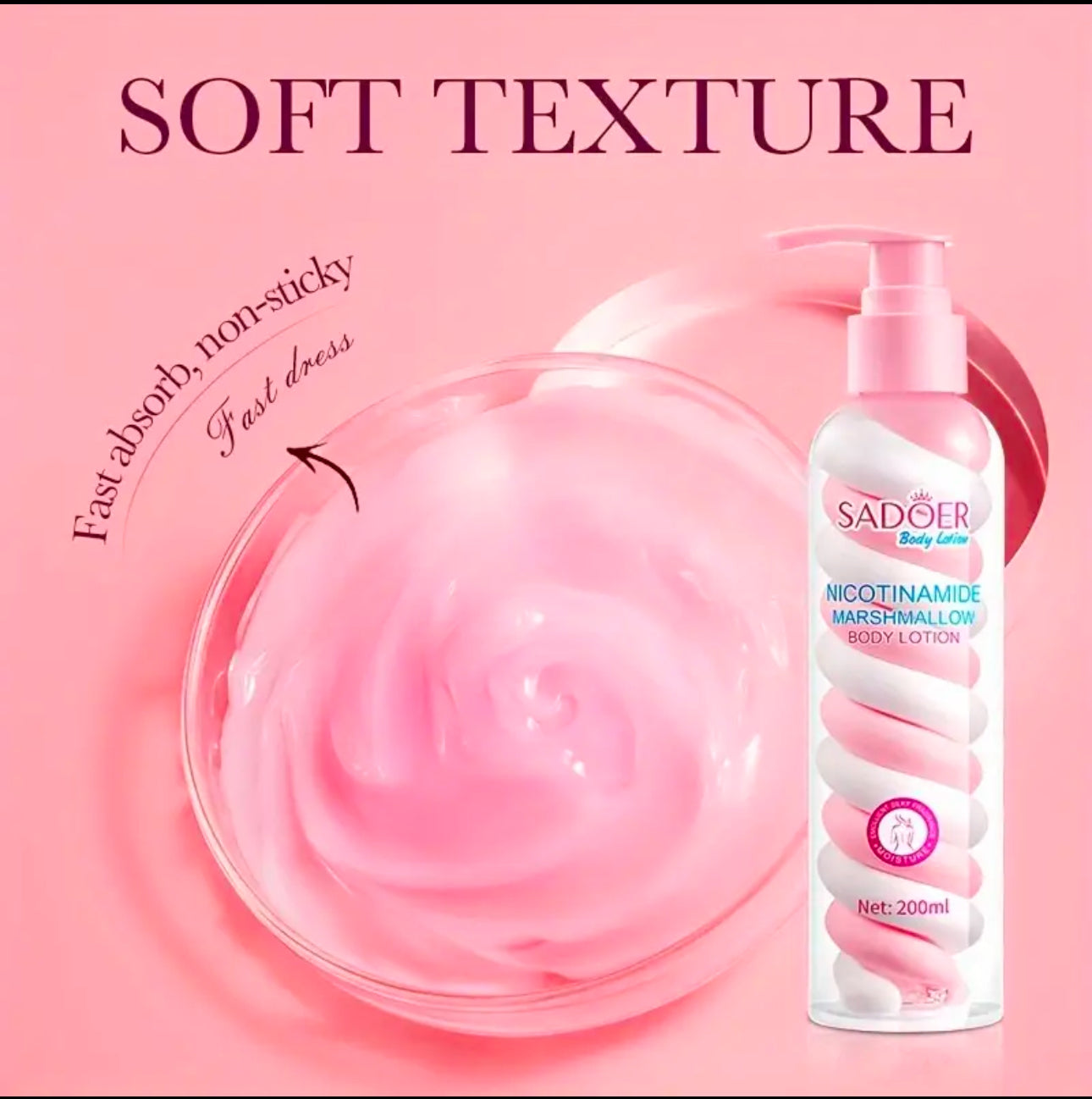 Sadoer Bodylotion Marshmallow 200ml