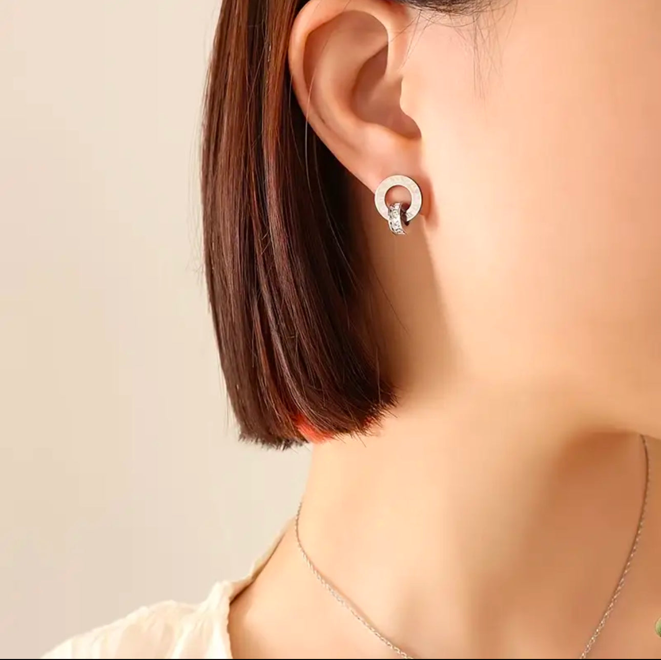 Set Juliette Roségold/ Silber