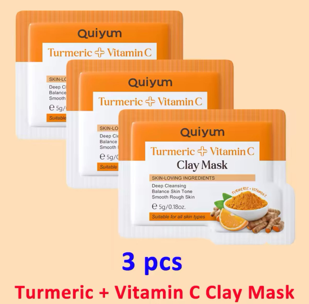 Kurkuma Gesichtsmaske