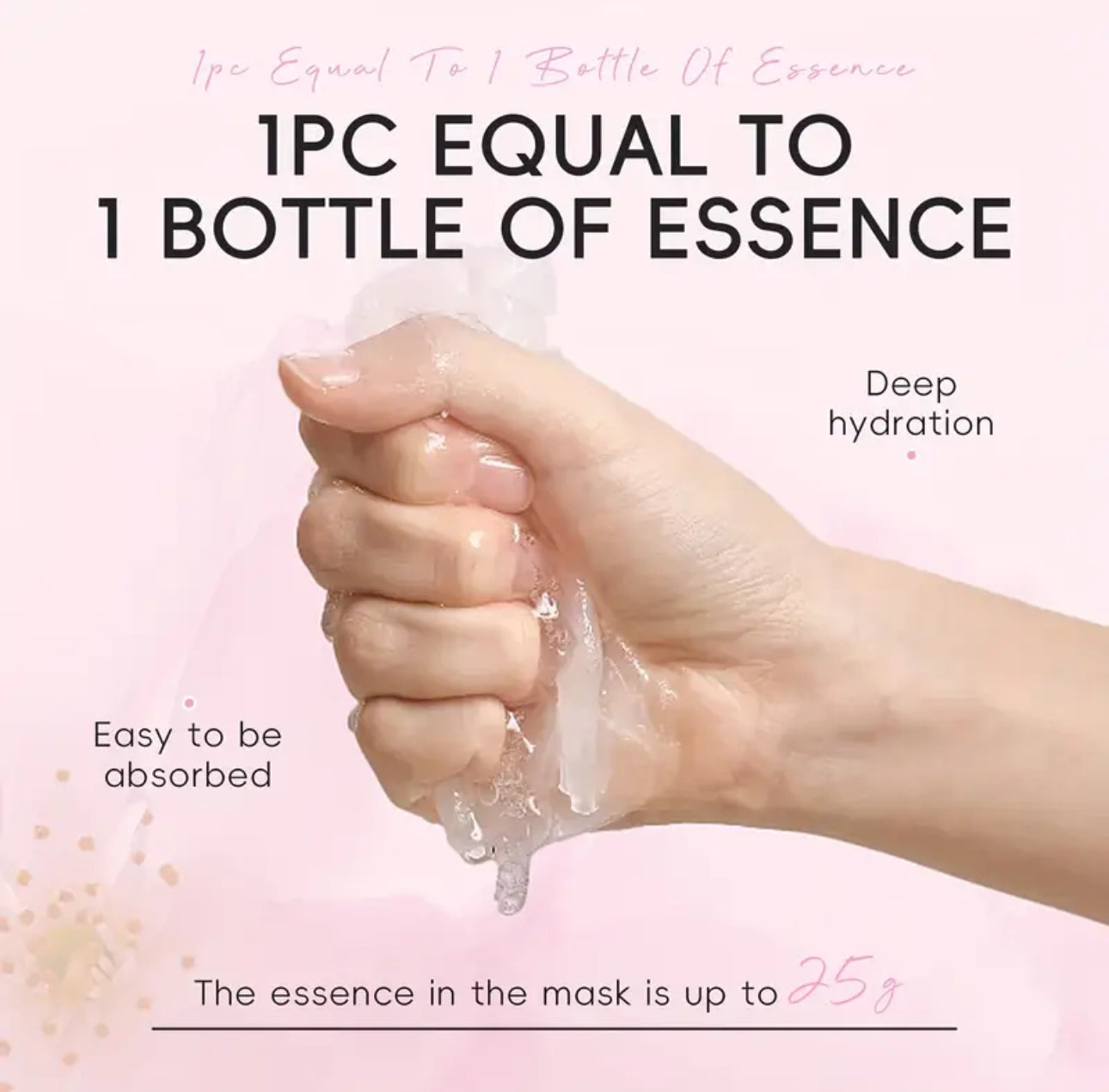 Feuchtigkeitsspende japanische Sakura Maske
