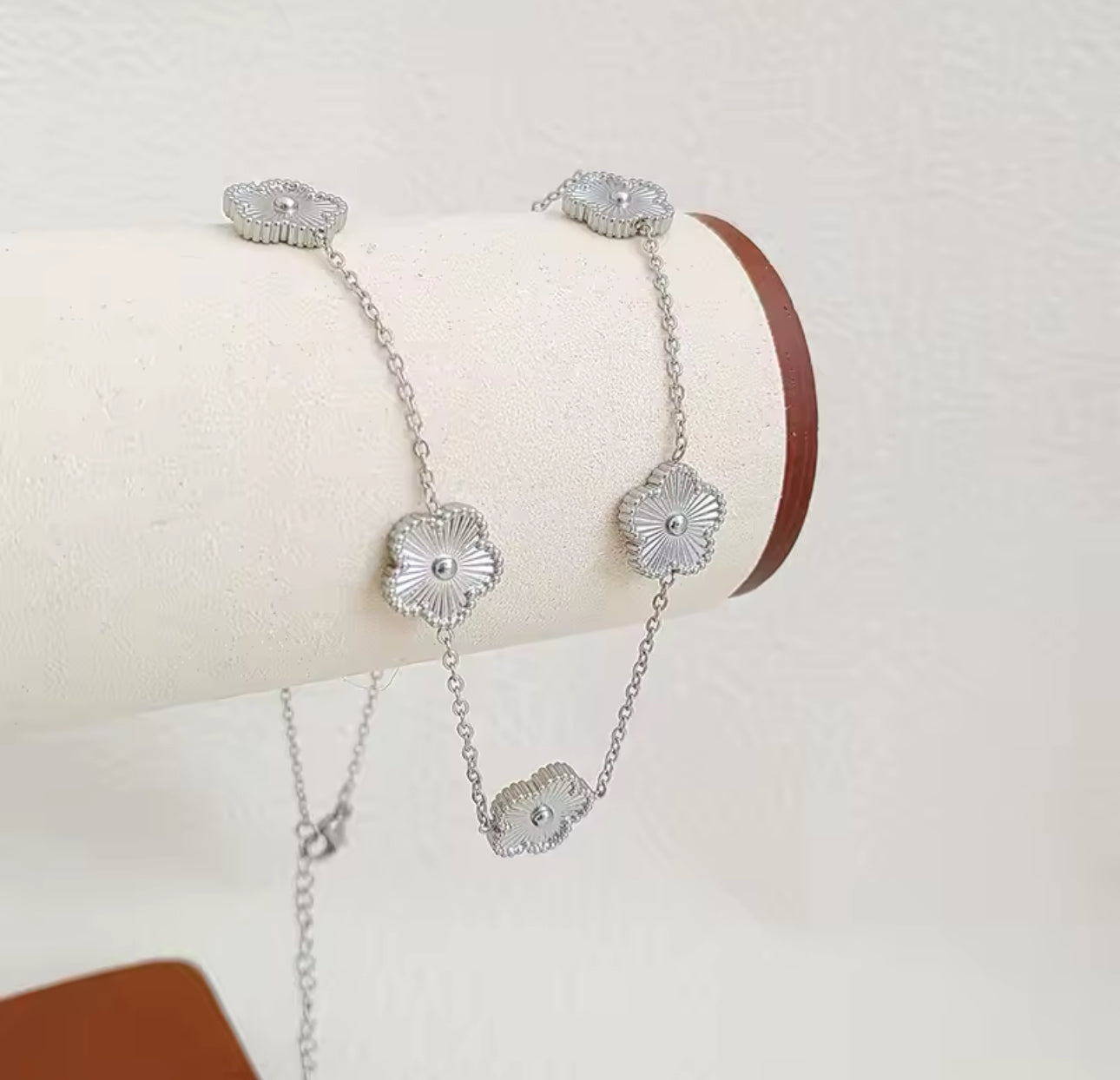 Clover Kette Silber/ Gold