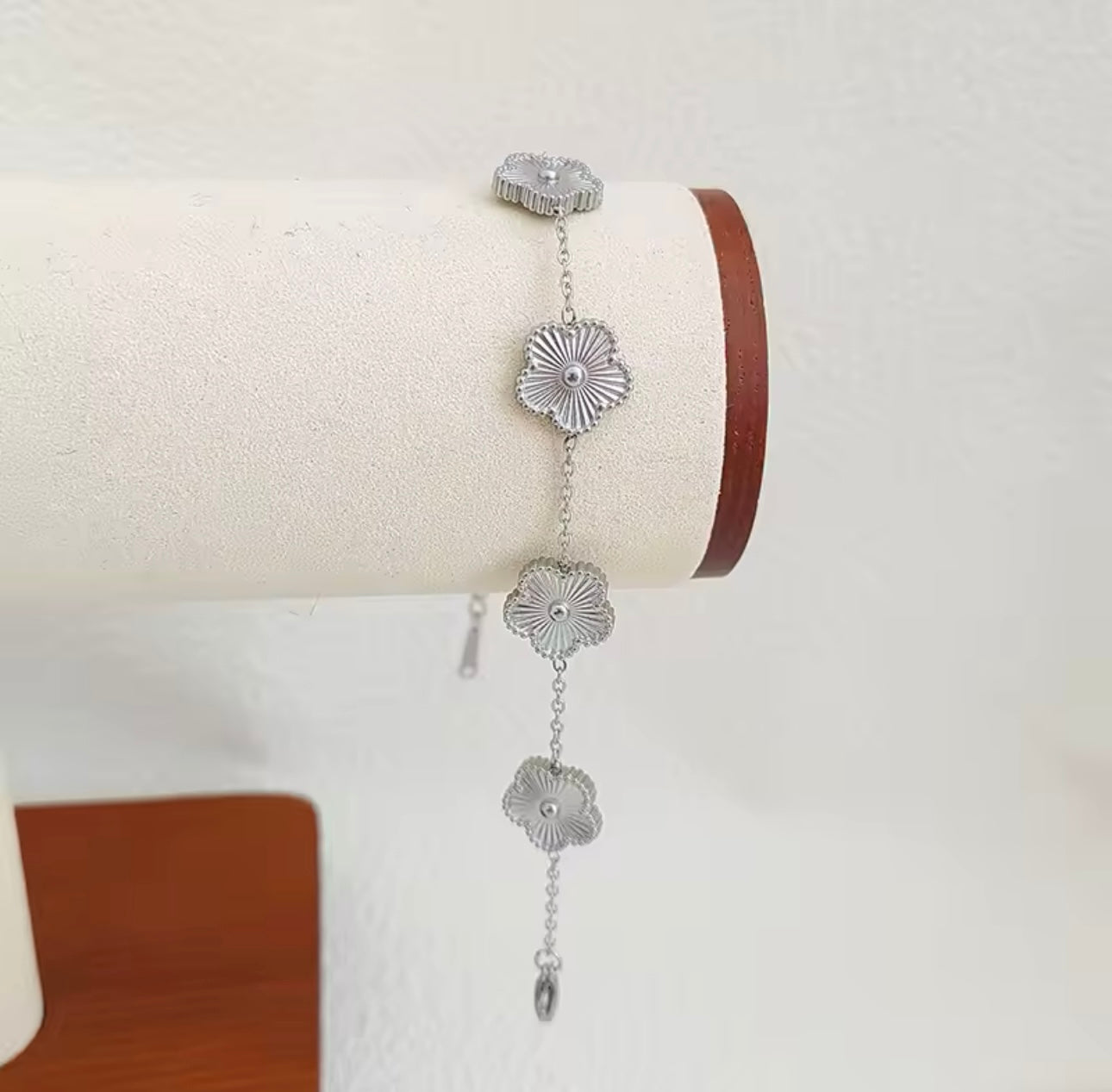 Clover Armband Silber/ Gold