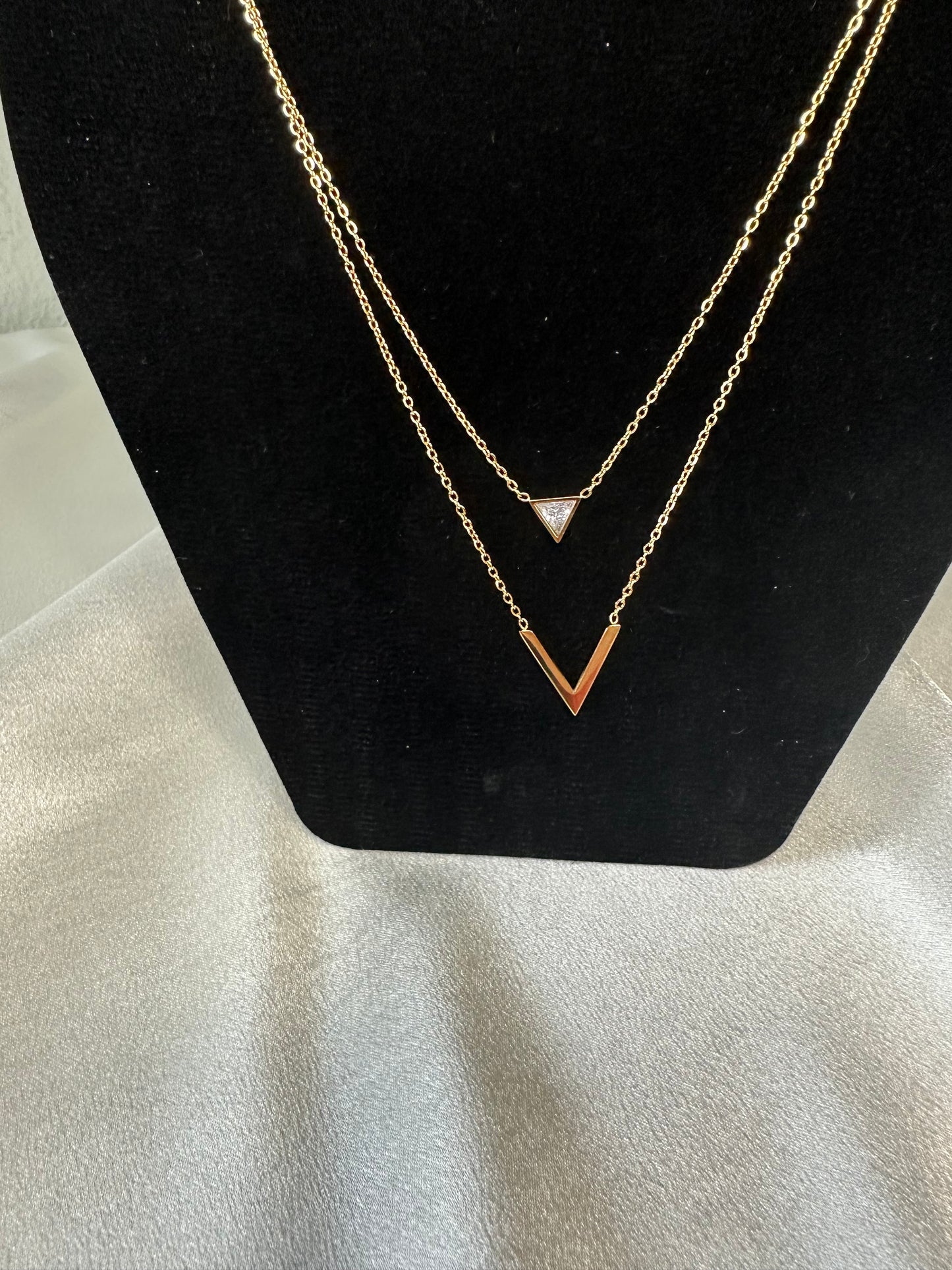 Kette Veronika Gold/ Silber