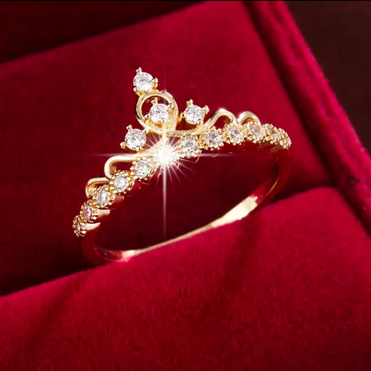Ring Princess Gold/ Silber