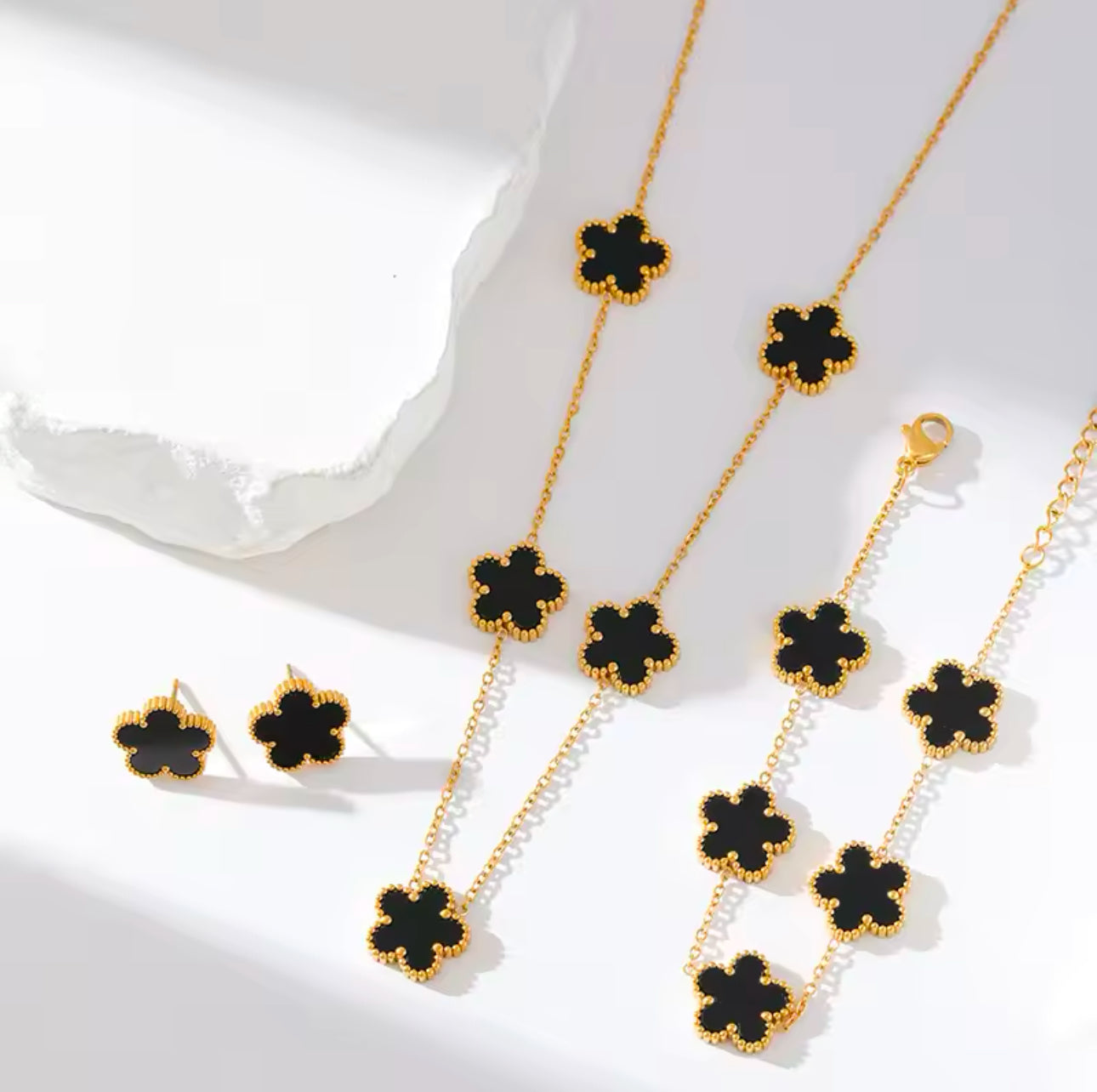 Set Clover Schwarz