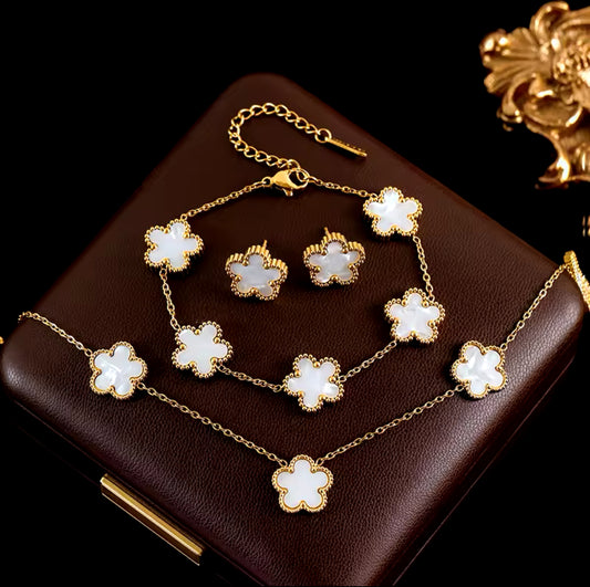 Set Clover Weiß