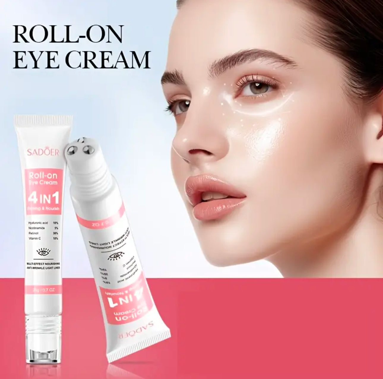 4 in 1 Roll - on Augenapplikator