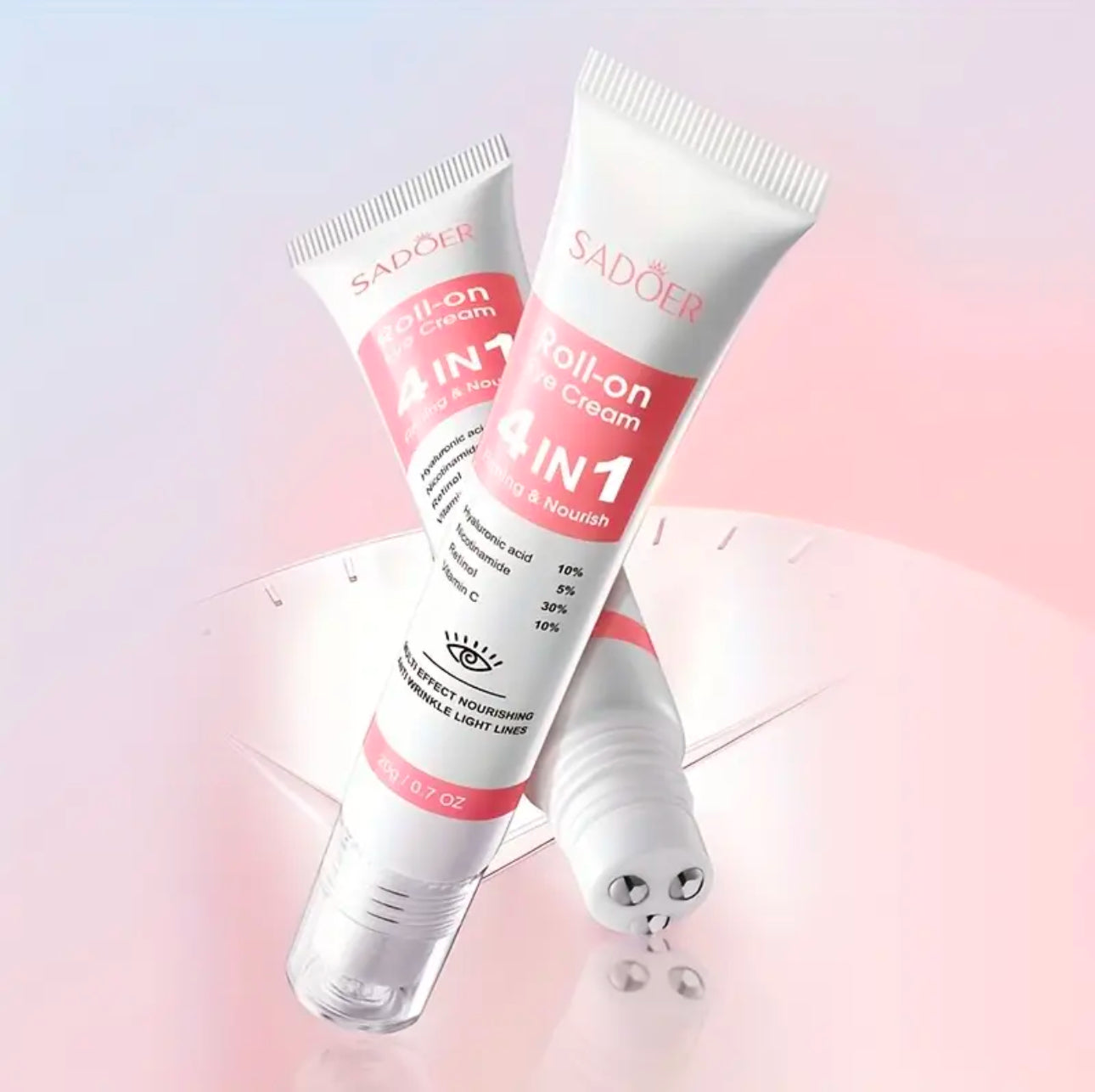 4 in 1 Roll - on Augenapplikator