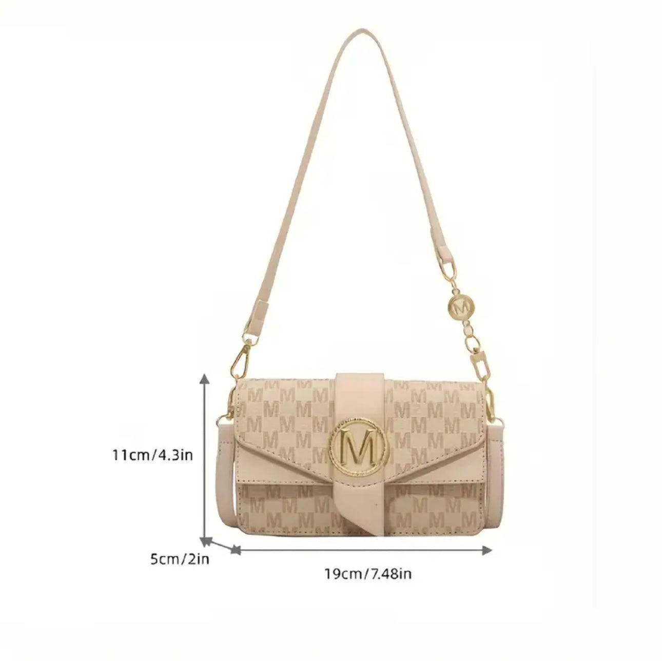 Tasche Michelle braun / creme