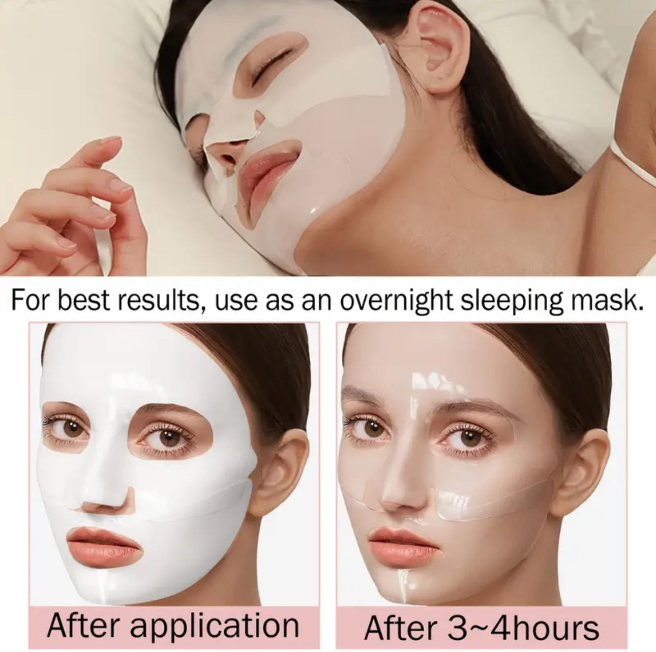 Premium Hydrogel-Kollagen-Maske