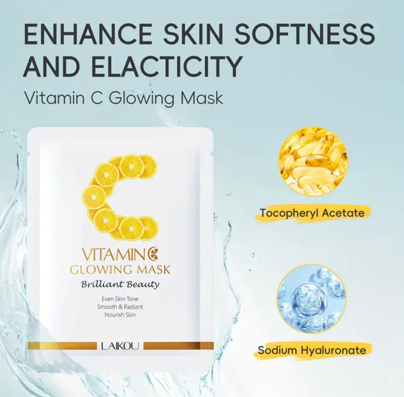 Vitamin C Glow Maske