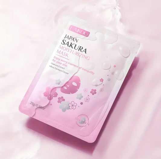 Feuchtigkeitsspende japanische Sakura Maske