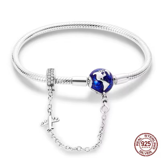 Weltreise Schlangen-Gliederarmband