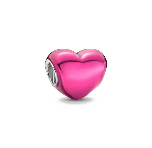 Charm Herz Pink