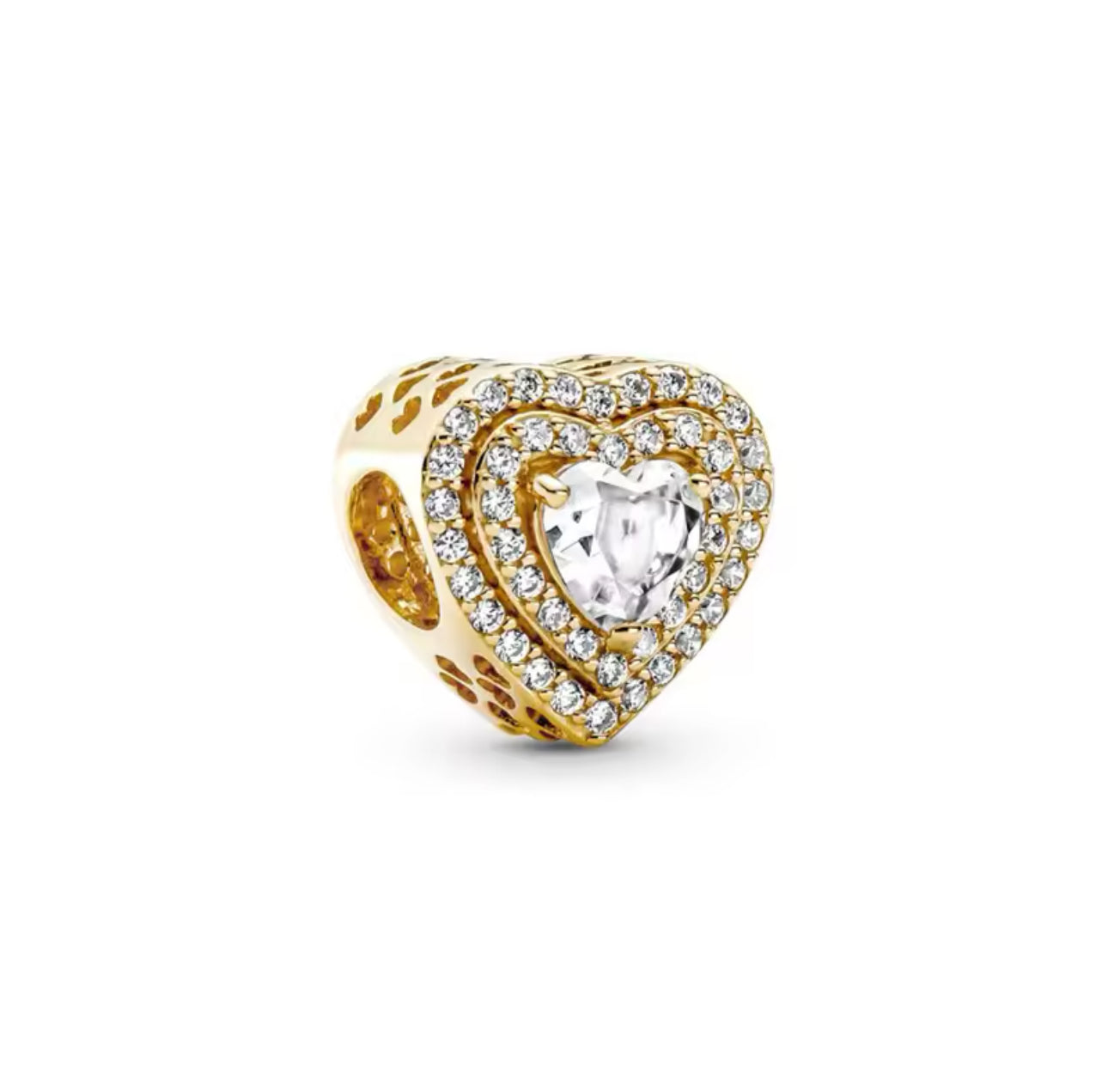 Charm Herz Gold C