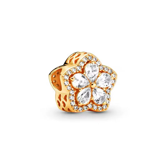 Charm Blume Gold