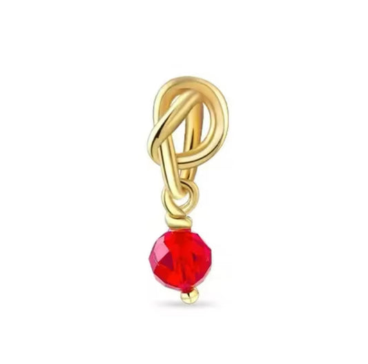 Charm Perle Rot