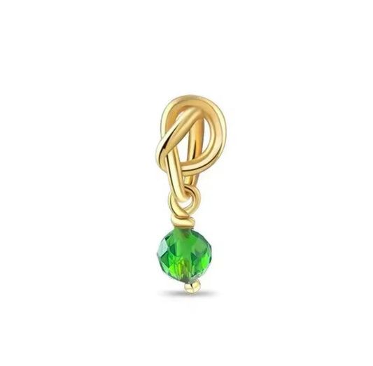 Charm Perle Grün