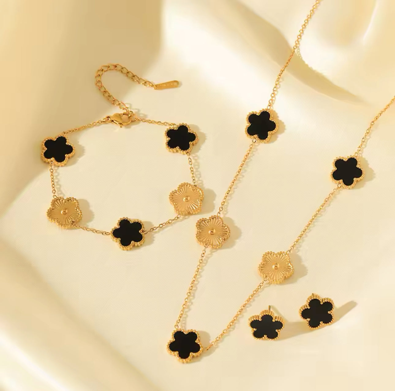 Set Clover Duo Weiß / Schwarz